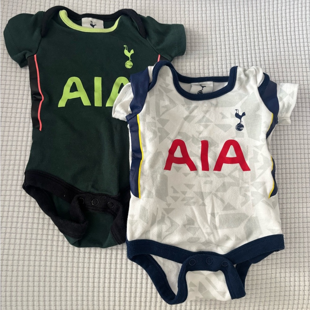 Tottenham Hotspur Baby Onesie Set 0-3 months